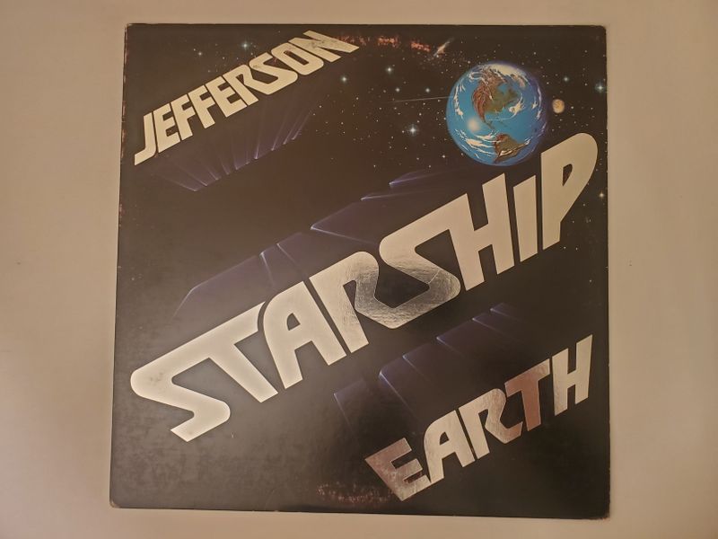 Jefferson Starship Earth vinyl record